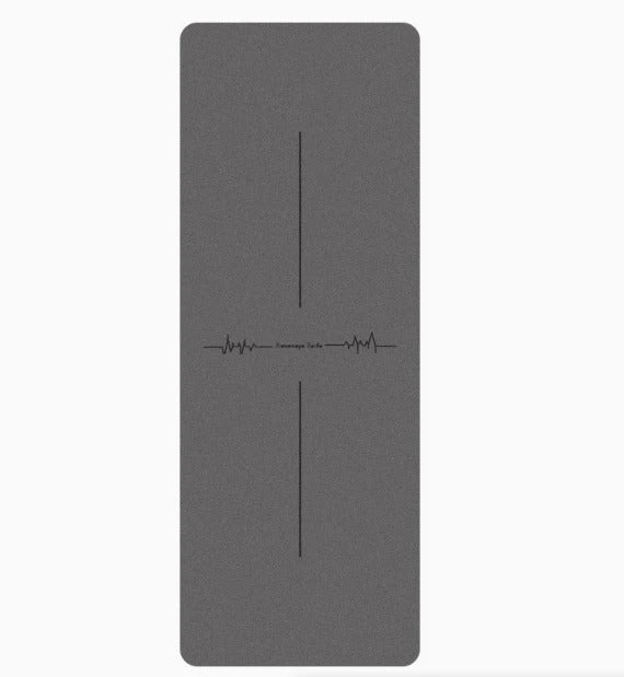 PureBalance Natural Rubber Yoga Mat (183×68×5mm)